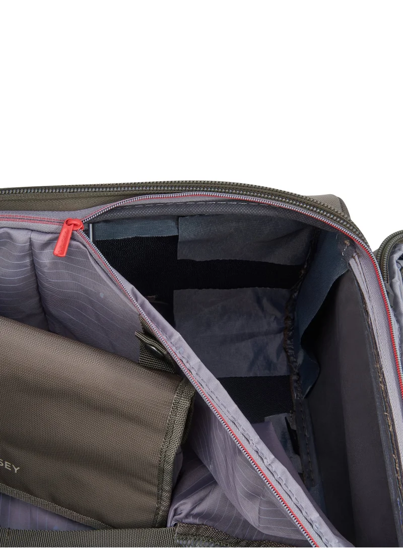 DELSEY Paris 71 Helium DLX 2.0 - 71 Cm Softcase 4-Double Wheeled Expandable Check-In Luggage Trolley - Mocha  | Best Price UAE